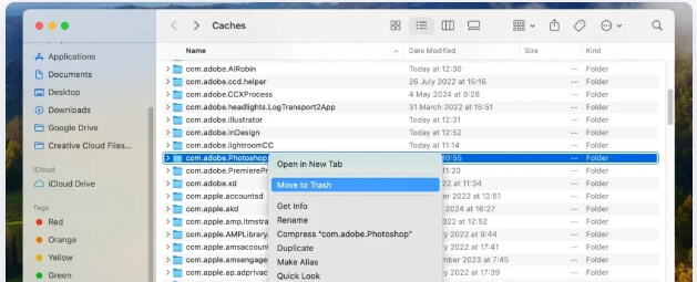 delete PS leftovers | Completely Uninstall Photoshop CC/CS on Mac