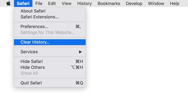 open safari | delete downloads on mac