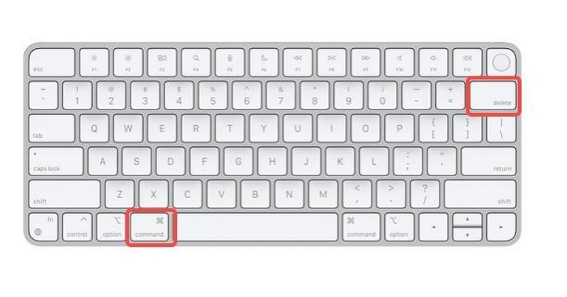 ショートカットの削除 コマンド + 削除 | Macbook のショートカットを削除する