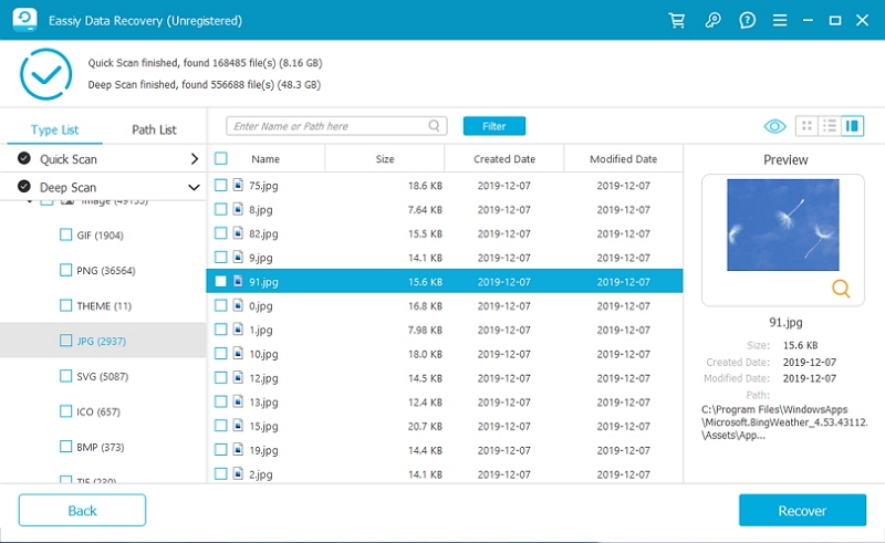 Fácil recuperación de datos3 |  Eliminar directorios en la terminal