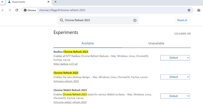 Chrome Refresh 2023 deaktivieren | Löschen Sie kürzlich geschlossene Tabs in Browsern