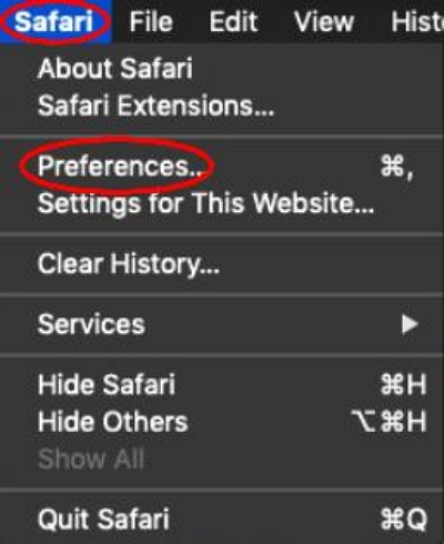 Safari | Prevent Internet Tracking