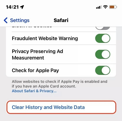 Deaktivieren Sie Safari auf dem iPhone Schritt 2 | Safari auf dem Mac deinstallieren