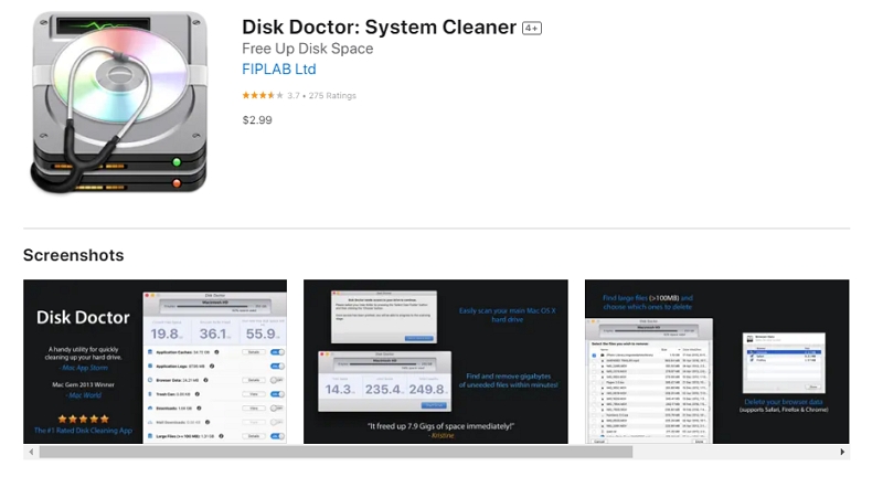 Disk Doctor | Top 10 Cache Cleaner