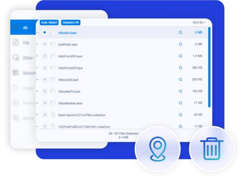 clique no botão Limpar | faça downgrade do macOS sem perder dados