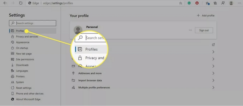 disable edge autofill | remove autofill on mac