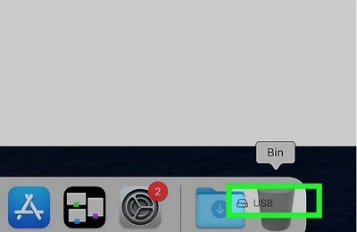 將 USB 拖至垃圾箱 | 從 Mac 安全彈出 USB