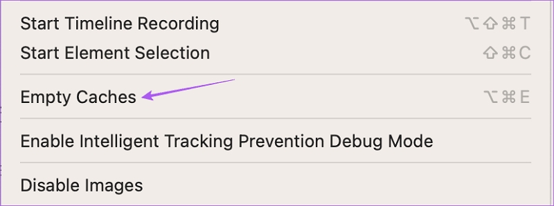 Vaciar cachés | Macbook no descarga archivos
