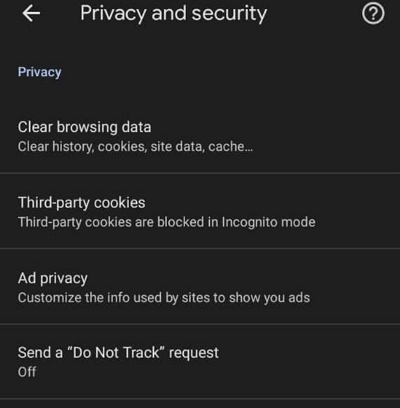 Privacy and Security | Prevent Internet Tracking
