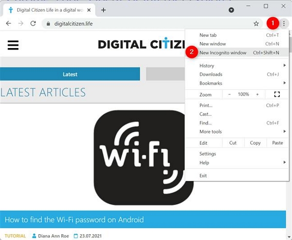 New Incognito Window | can my employer see my internet history