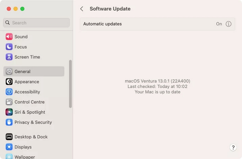 automatische Updates | Beschleunigen Sie Downloads auf dem Mac