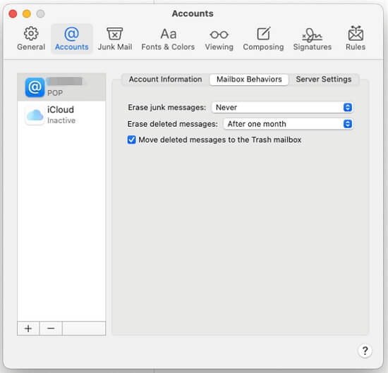 Удалить нежелательные удаленные сообщения | Удаление вложений почты на Mac