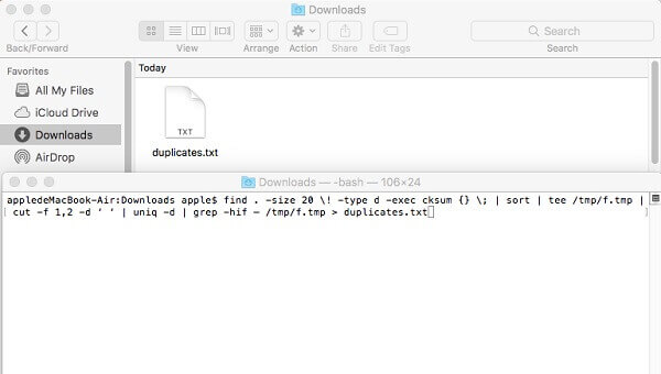 Find Duplicates with Terminal | Find and Delete Duplicate Files on Mac