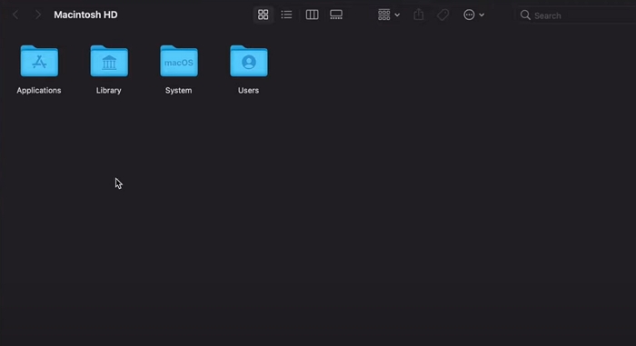 folders in macintosh hd | Hide Macintosh HD from Mac Desktop
