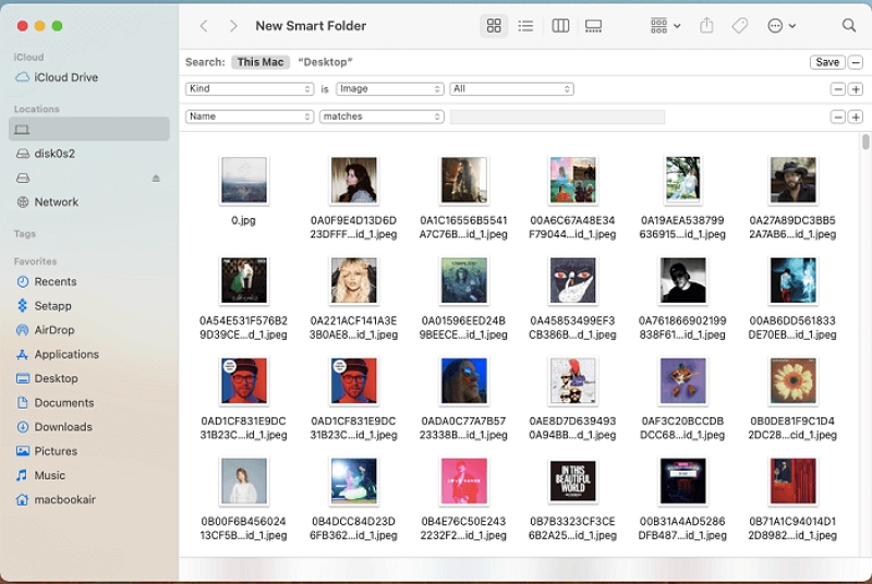 Смарт-папка Finder | найти объединить удалить дубликаты фотографий macOS