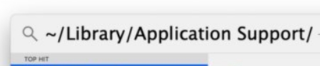 Suche Anwendungsunterstützungsbibliothek | So löschen Sie den Origin-Cache auf dem Mac