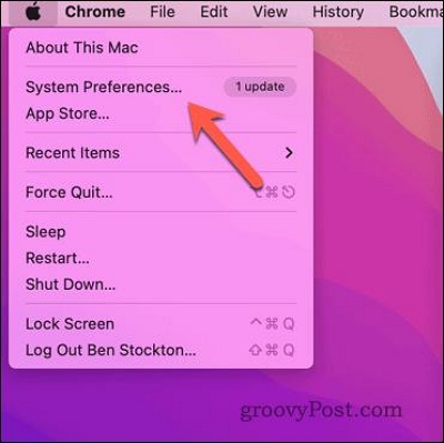 System Preferences | Forget A Network on Mac
