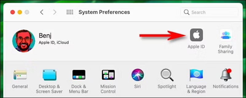 go to System Preferences | Fix Unable to Select email in iCloud