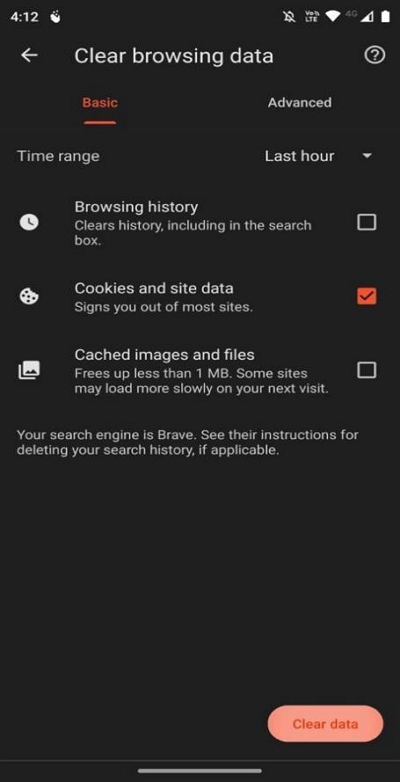 Cookies and site data | Clear Cookies and Cache On Browsers