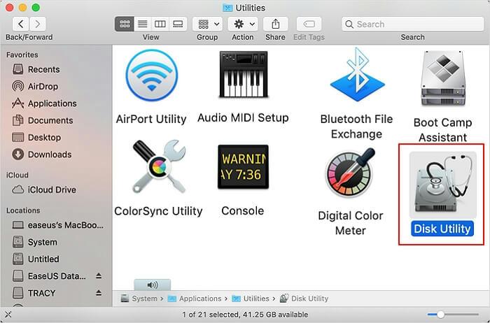 Applications | Format External Hard Drive