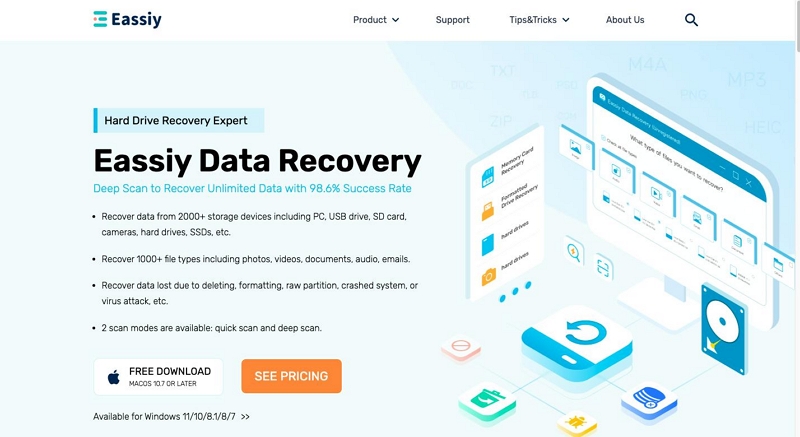 Eassiy Data Recovery | System Settings