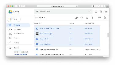 Eliminar manualmente archivos duplicados en Google Drive en Mac | Eliminar archivos duplicados de Google Drive