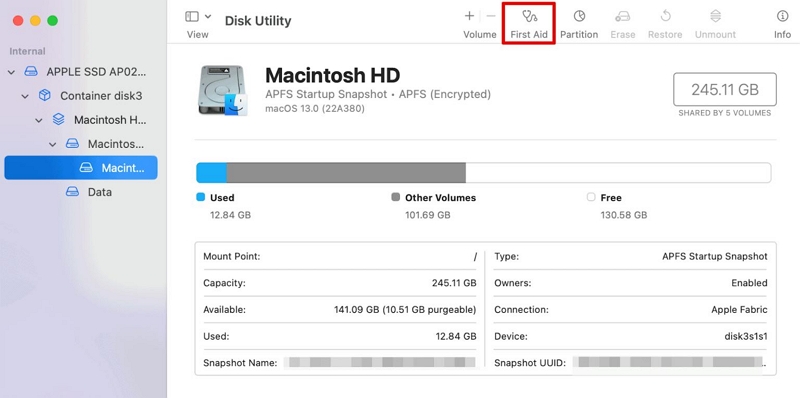 Disk Utility | Find Hard Drive On Mac