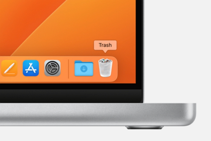 Trash Bin | Delete Mail App on Mac