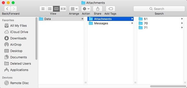 удалить вложения из почтовой папки Mac | удалить вложения почты на Mac