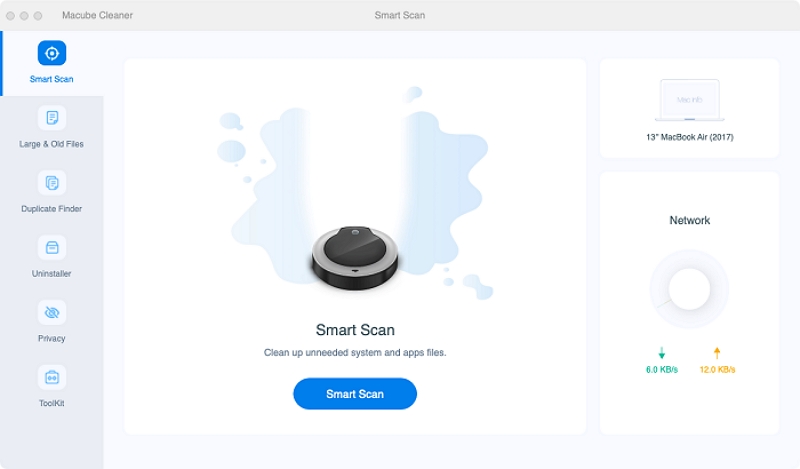 macube smart scan | clean Mac system junk