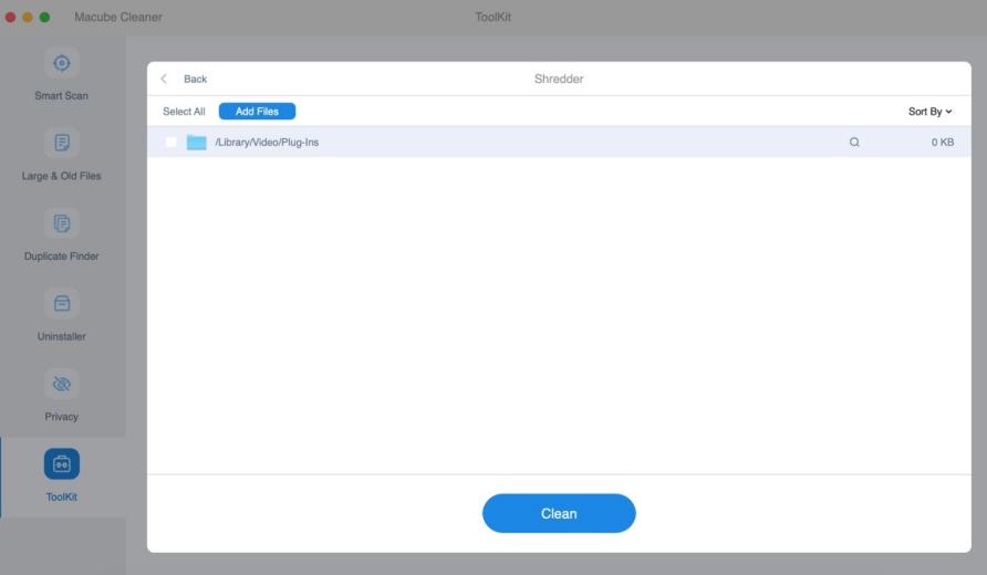 Seleccionar archivos | Eliminar archivos de iOS en Mac