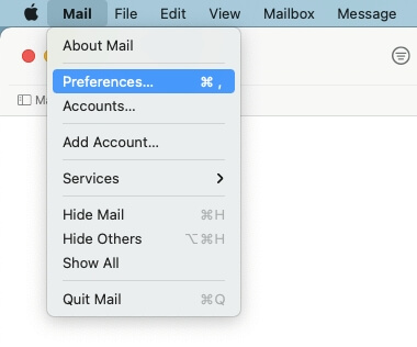 Mail Preferences | Delete Mail Attachments on Mac