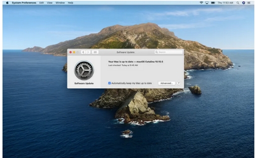 click on Storage and then Manage | clear startup disk on mac