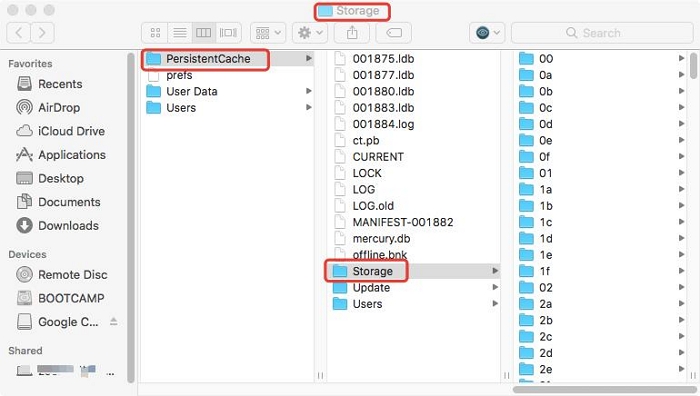 limpar manualmente o cache do Spotify mac passo 2 | limpar caches do Spotify no Mac