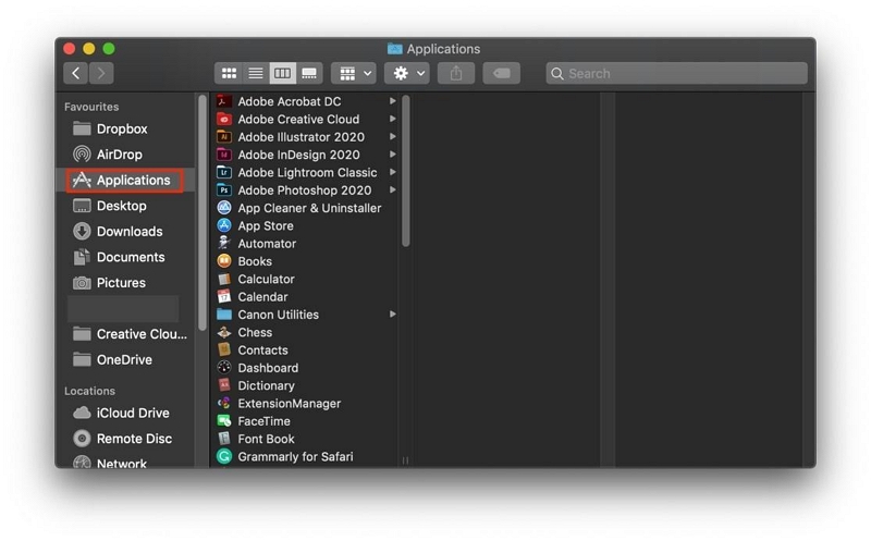 Anwendungen | Deinstallieren Sie Steam auf dem Mac