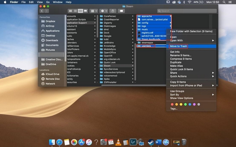 aplicaciones de vapor | Desinstalar Steam en Mac