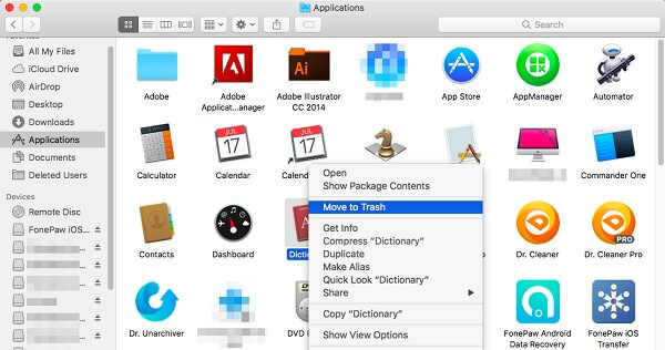 удалить ненужные приложения на Mac | Очистить системное хранилище на Mac