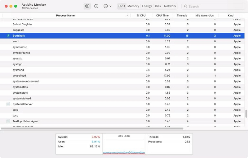 Aktivitätsmonitor | Öffnen Sie „Mac Task-Manager verwenden“.