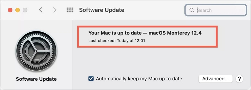 ソフトウェアアップデート | Mac の RAM を解放する