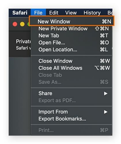 New Private Window | Turn ON/OFF Private Browsing Mode