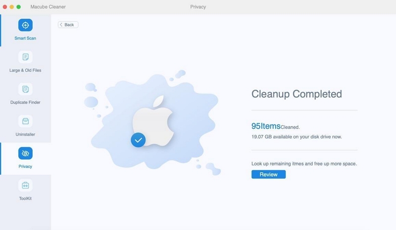 MAcube Cleaner 隱私 3 | 忘記 Mac 上的網絡