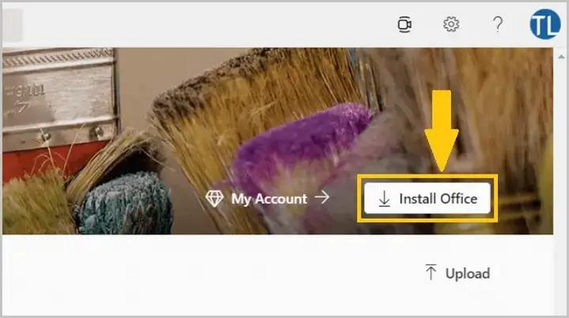 click Install Office | Completely Uninstall Microsoft 365 or Office Mac