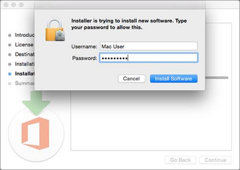 click Install Software | Completely Uninstall Microsoft 365 or Office Mac