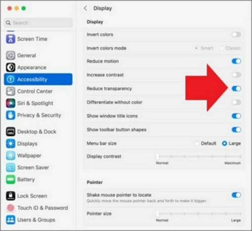 Display | Mac Slow After Update