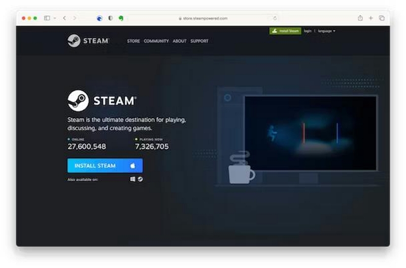 Reinstale o Steam | Desinstale o Steam no Mac