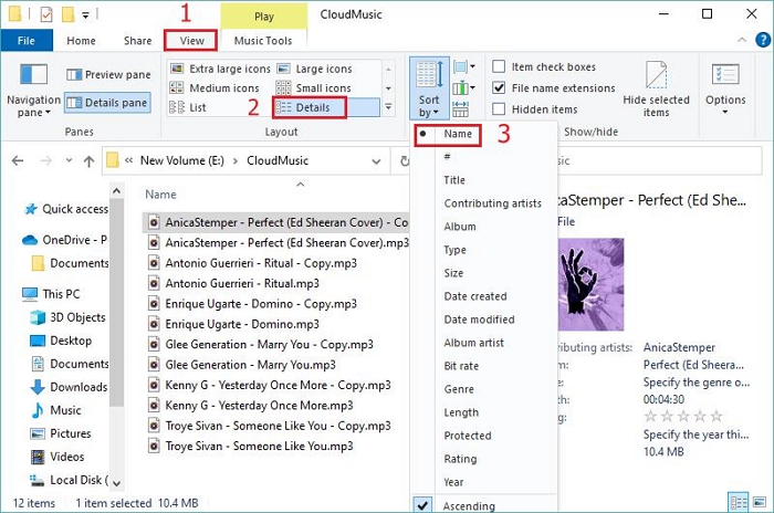 remove duplicate music on file explorer step 1 | find/delete duplicate music files mac/windows