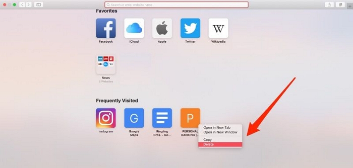 刪除網站圖示 mac | 刪除 Mac/iPhone/iPad 上經常造訪的 Safari 網站