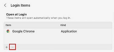 eliminar en Abrir | Mac lento después de la actualización