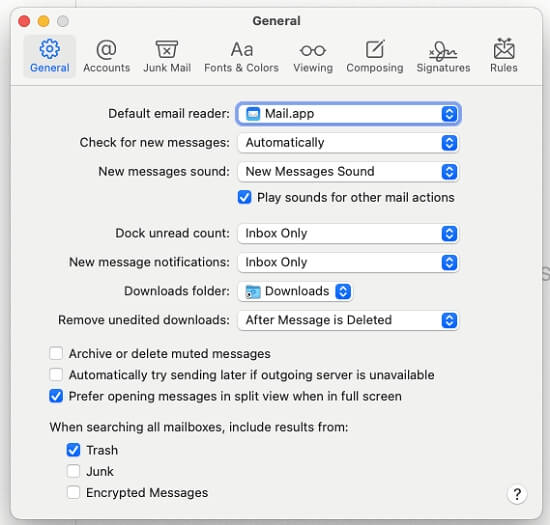 Remove Unedited Downloads | Delete Mail Attachments on Mac