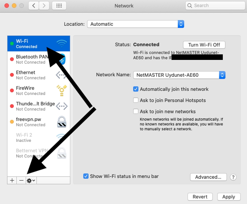 Redefinição avançada | Acelerar a Internet no Mac